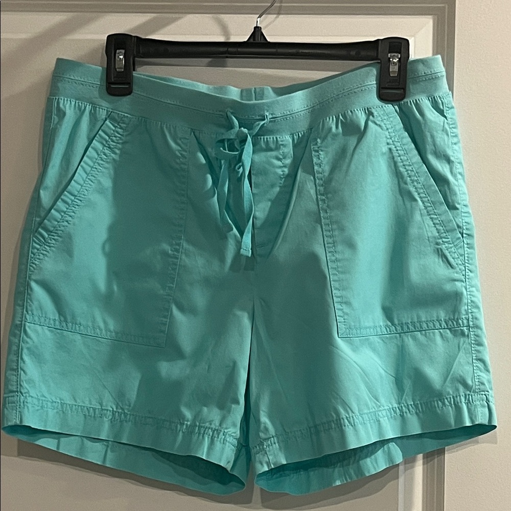 Talbots Turquoise Women's Cotton Shorts